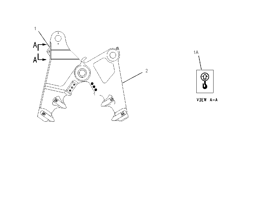 JAW GP-CRUSHER 1731661 CAT