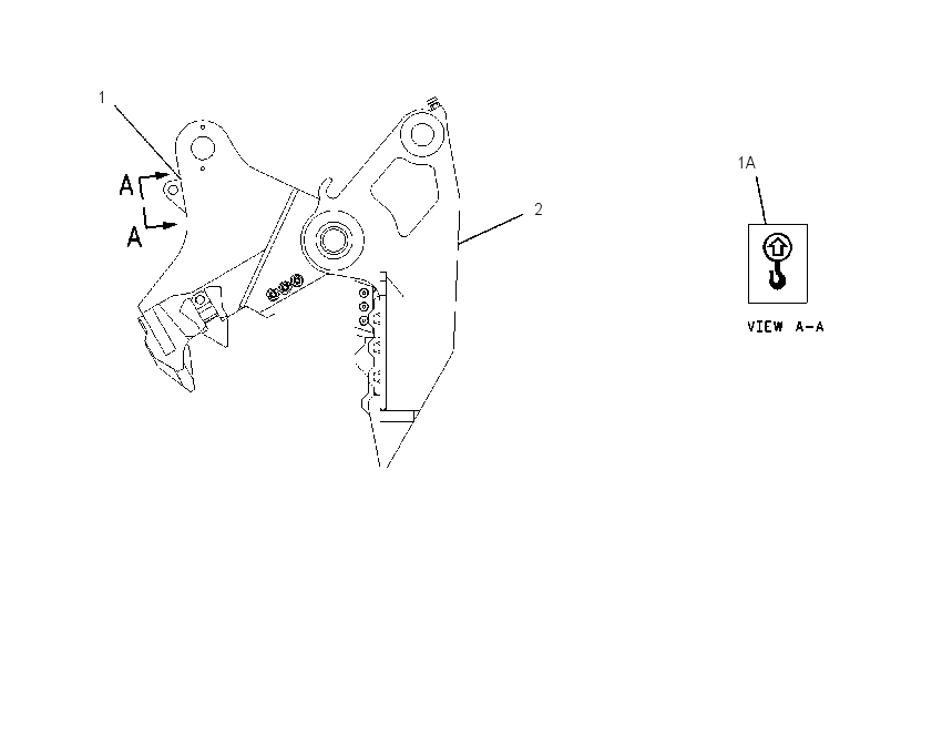 JAW GP-PULVERIZER 1696008 CAT