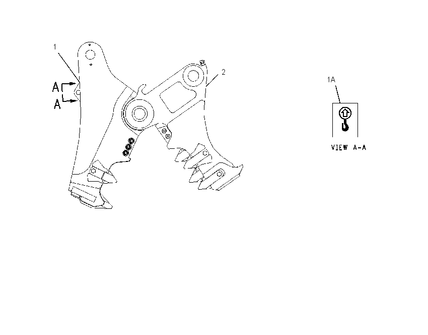 JAW GP-PULVERIZER 1696007 CAT