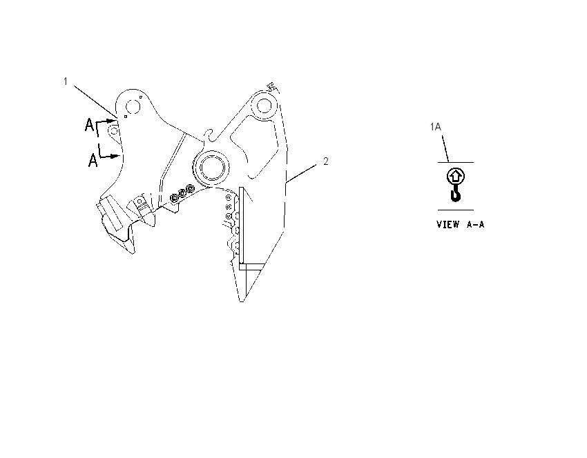 JAW GP-PULVERIZER 1691727 CAT