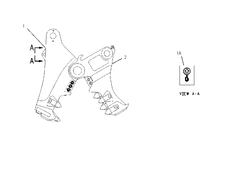 JAW GP-PULVERIZER 1691726 CAT