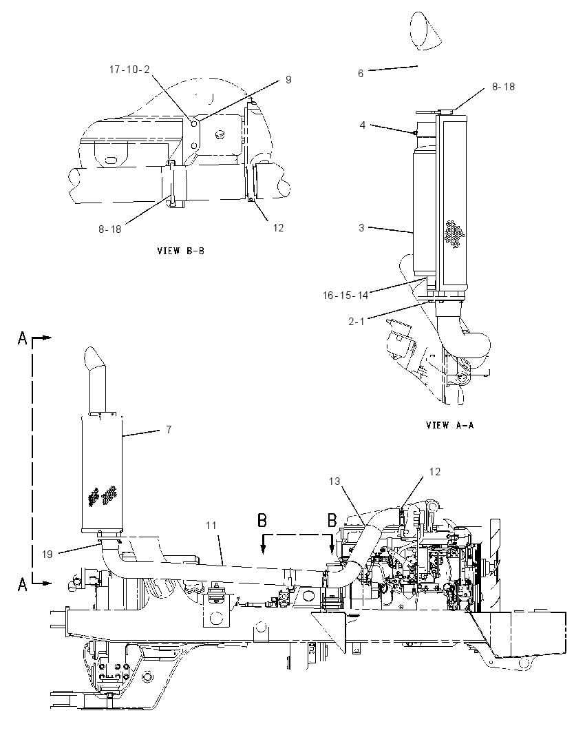 Глушитель 1166481 CAT