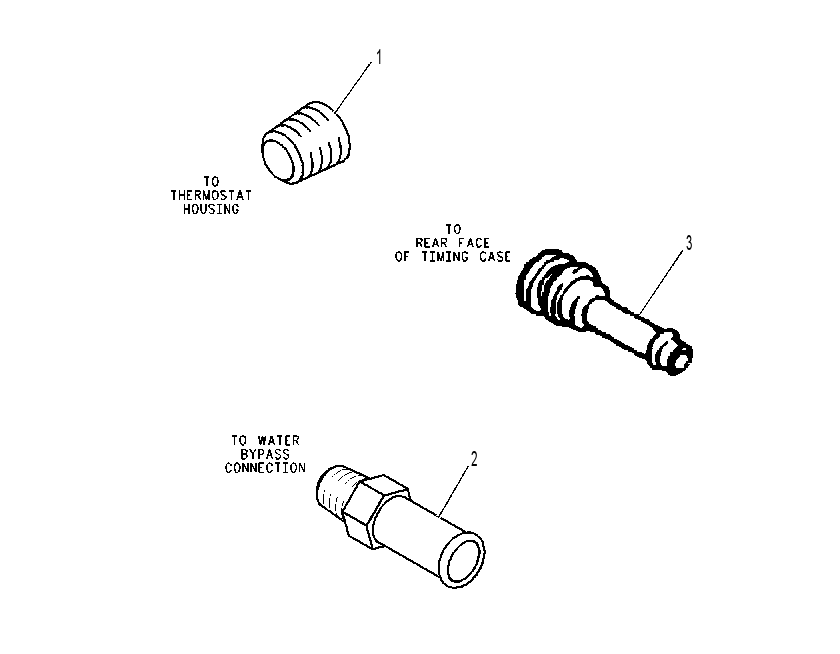 CONNECTOR GP-CAB HEATER LINES 1102963 CAT
