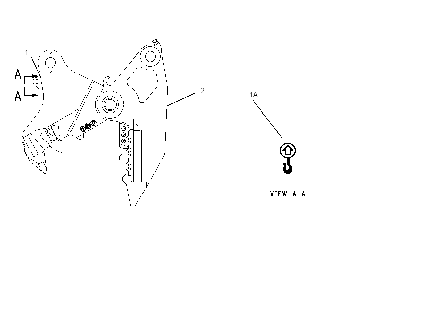 JAW GP-PULVERIZER 1770548 CAT