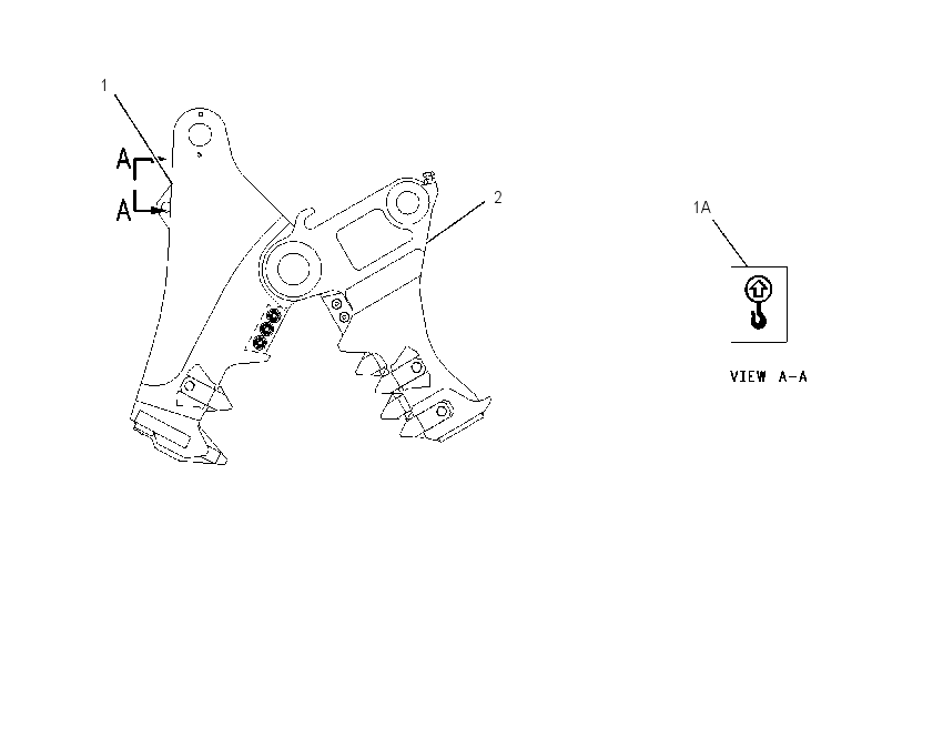 JAW GP-PULVERIZER 1770545 CAT