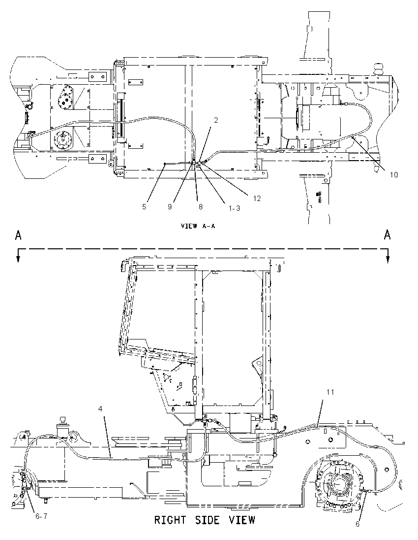 LINES GP-DIFFERENTIAL LOCK 1656653 CAT