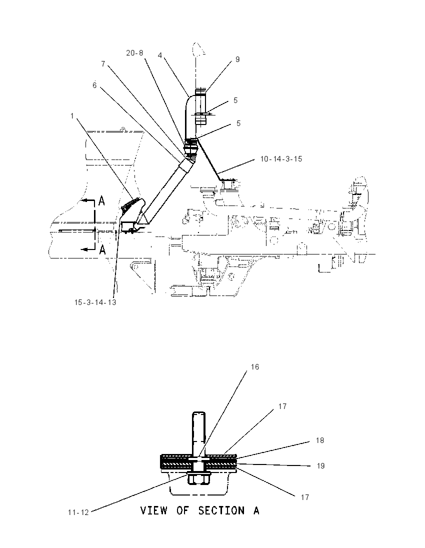 BODY AR-EXHAUST HEATED 3Z5720 CAT