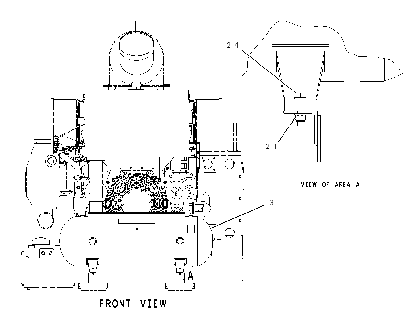 TANK & MOUNTING GP 1906694 CAT