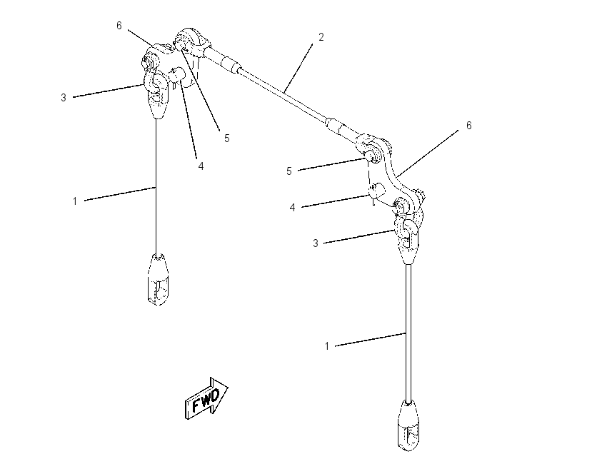 CABLE GP-RETAINING 1935899 CAT