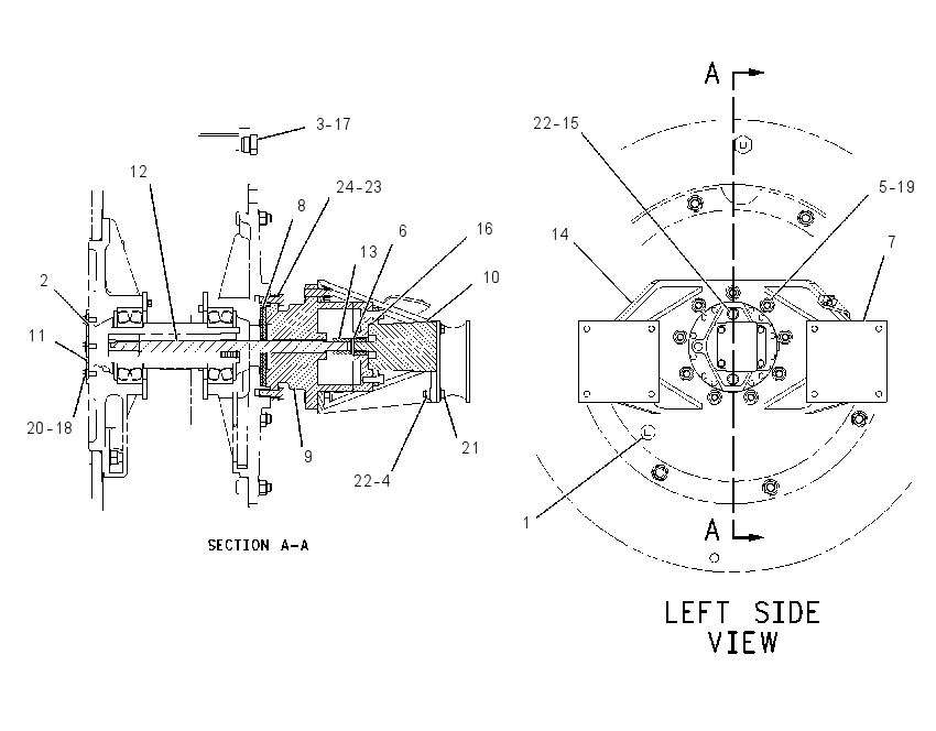 DRIVE GP-VIBRATORY 1179803 CAT