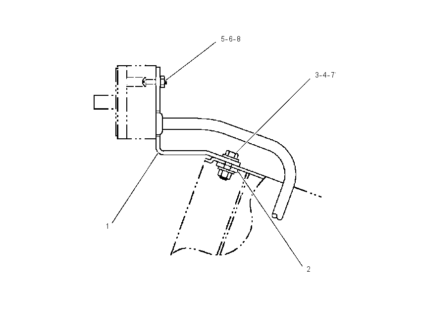 MOUNTING GP-GENERATOR DISPLAY 1920779 CAT