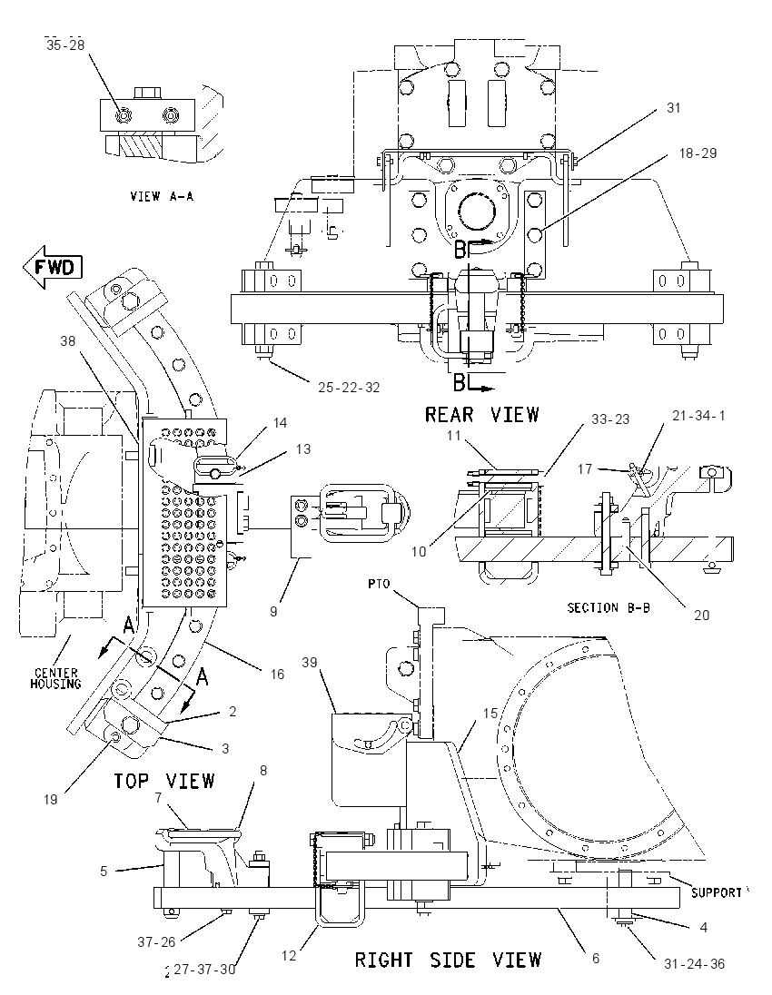 DRAWBAR GP-WIDE 1574765 CAT