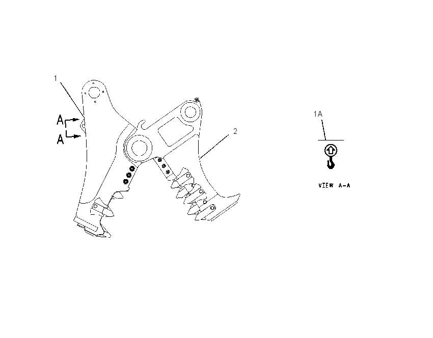 JAW GP-PULVERIZER 1792071 CAT