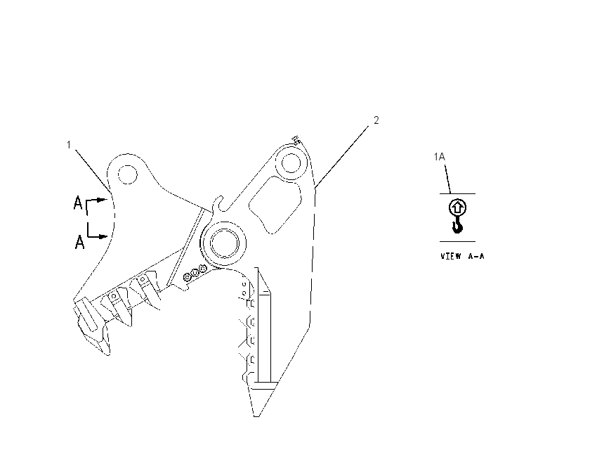 JAW GP-PULVERIZER 1792072 CAT