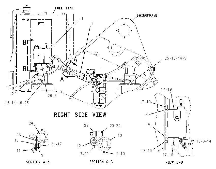 LINES GP-SWING DRIVE 1687987 CAT