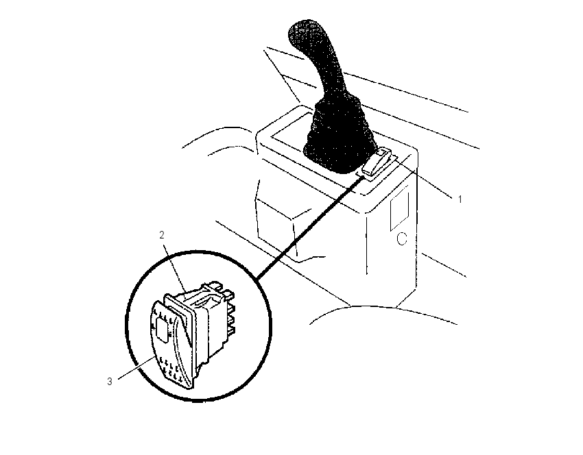 SWITCH GP-FRAME LEVELING 1912037 CAT