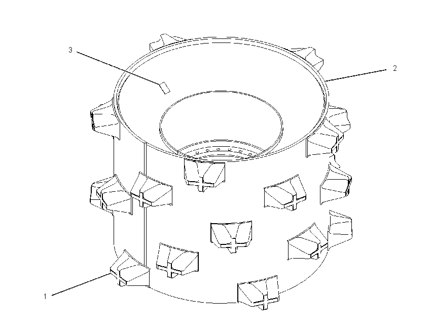 WHEEL AS-COMPACTOR 1782818 CAT