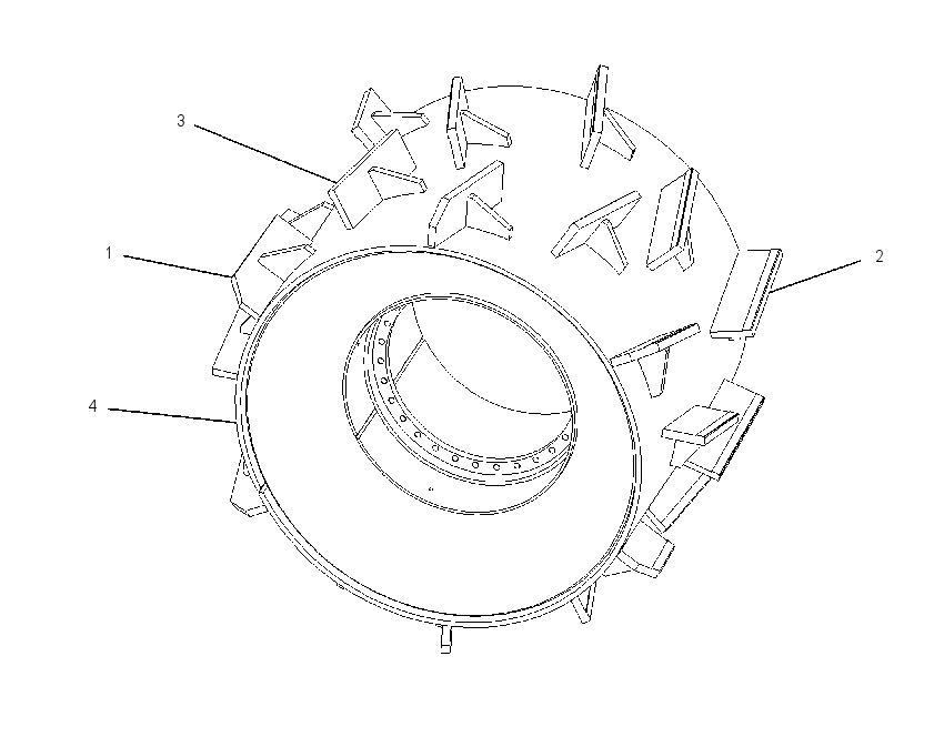 WHEEL AS-COMPACTOR 1783743 CAT