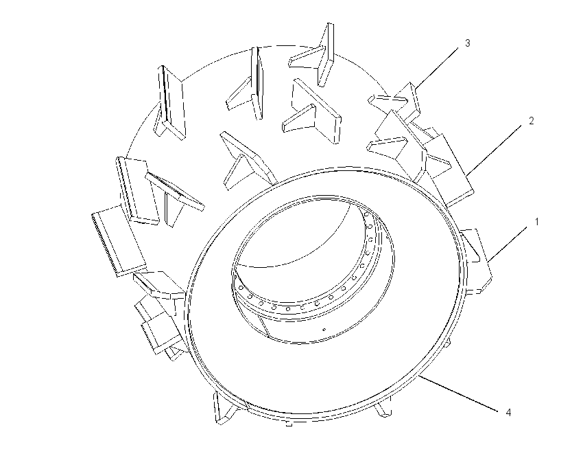 WHEEL AS-COMPACTOR 1783744 CAT