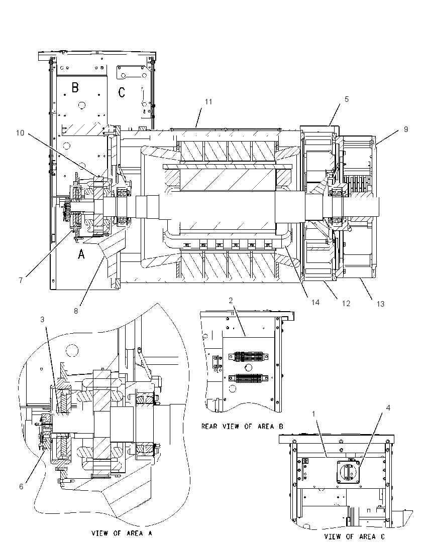Генератор 1586431 CAT