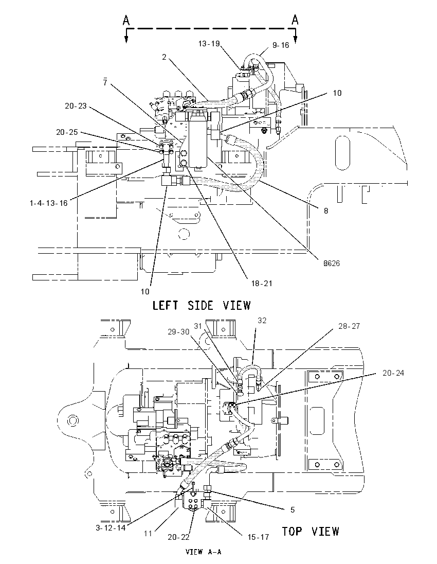 FILTER & LINES GP-TRANSMISSION 1717110 CAT