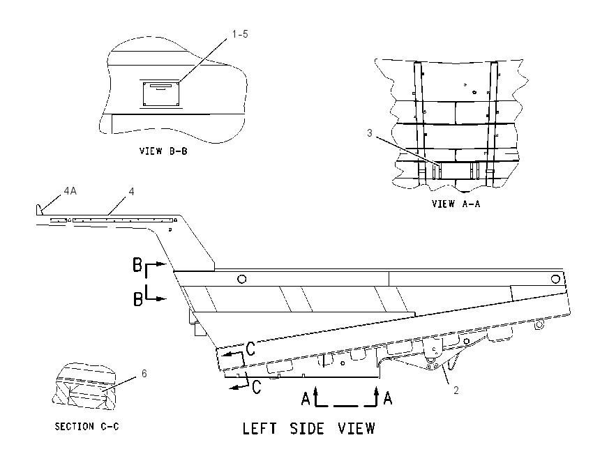 BODY & CANOPY AS-DUAL SLOPE 1402080 CAT