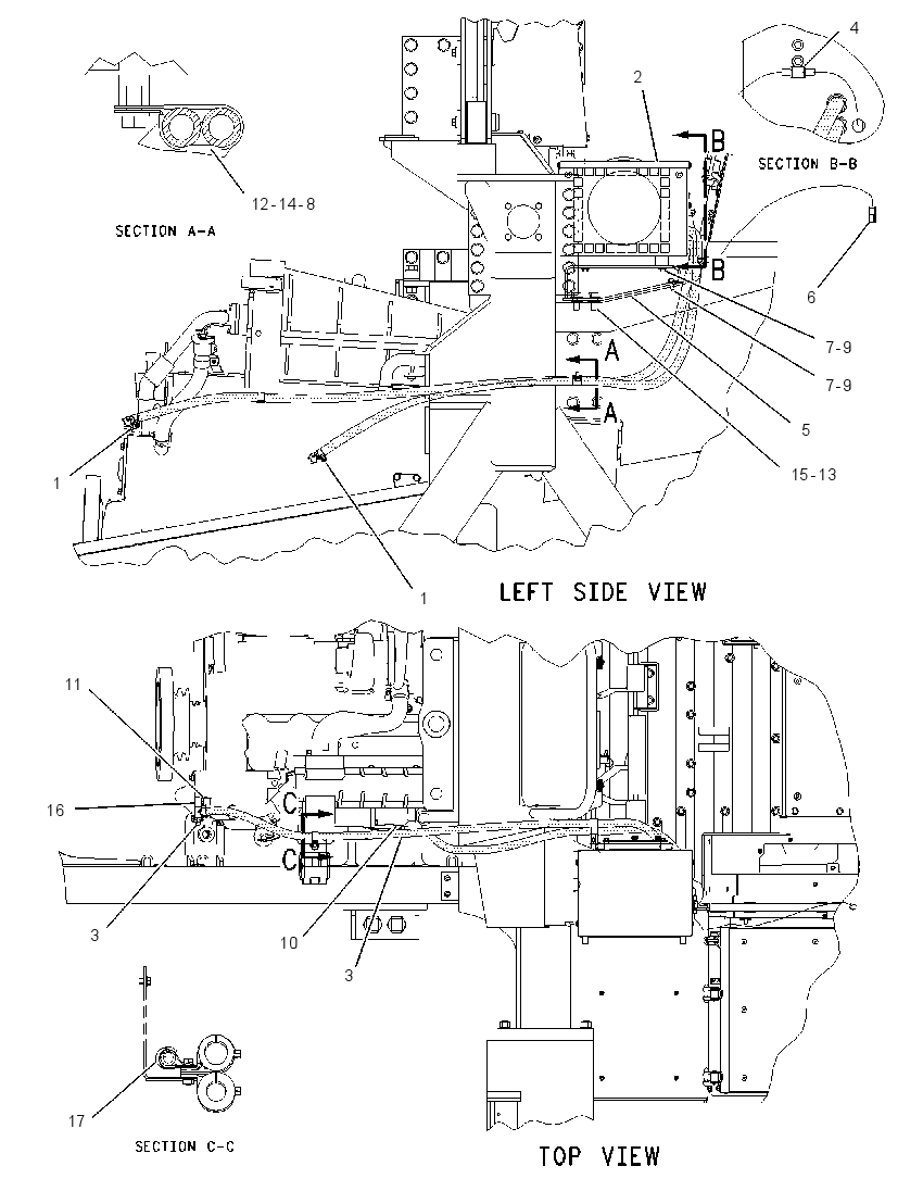 Отопитель кабины 1876171 CAT
