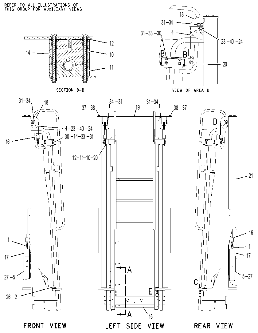 Лестница 1693175 CAT