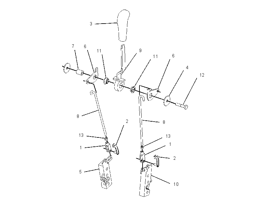 LATCH GP-CONSOLE 1834910 CAT