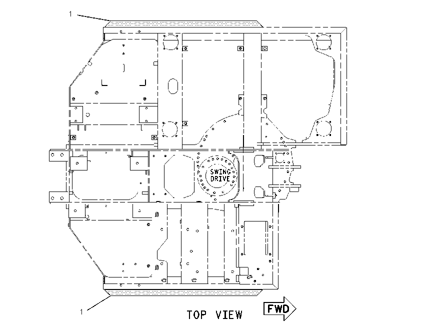 BUMPER GP 1807564 CAT