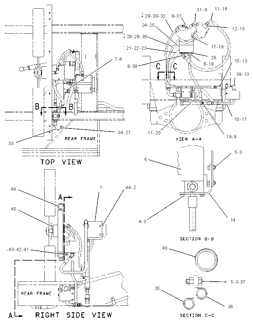 PUMP & LINES GP-HYDRAULIC FAN 9U0535 CAT
