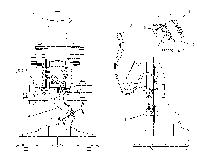 CYLINDER & LINES GP-TILT 1839207 CAT
