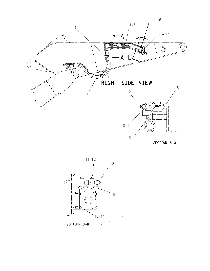LINES GP-STICK DRAIN 1795287 CAT