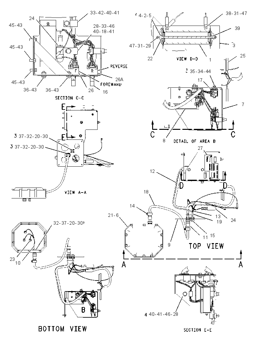 Управление трансмиссией 2Q8030 CAT