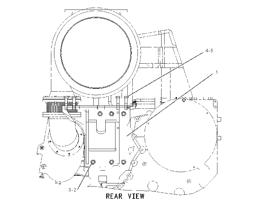 MOUNTING GP-TURBOCHARGER 1860138 CAT