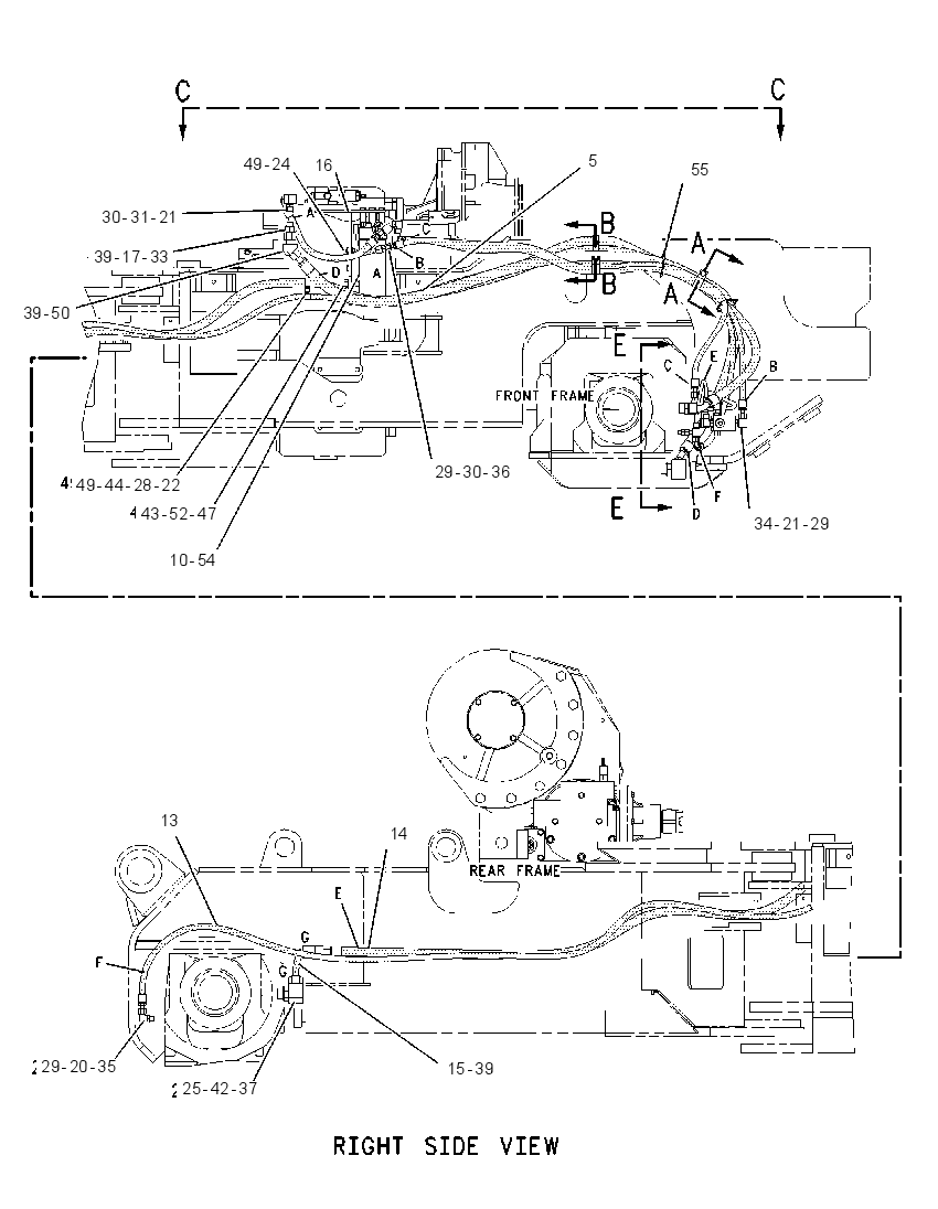 LINES GP-DIFFERENTIAL LOCK 1670803 CAT
