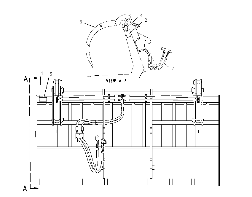FORK AR-GRAPPLE 1865847 CAT