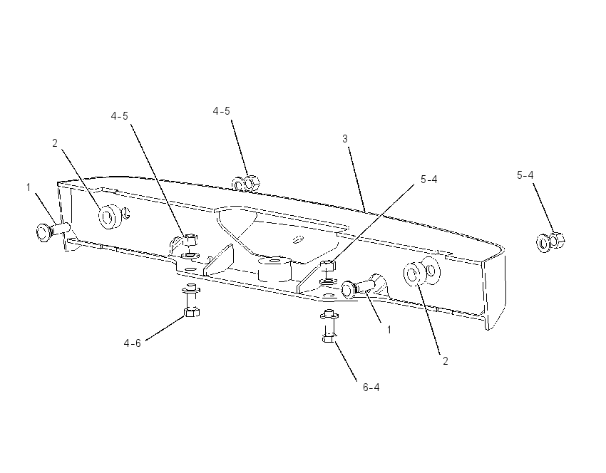 BUMPER GP 1429400 CAT