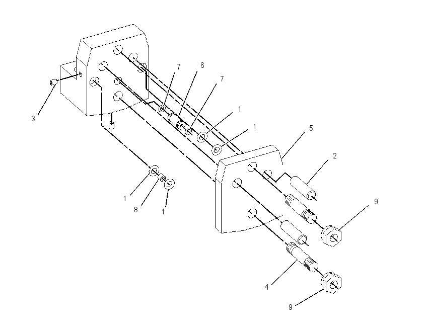 HOLDER GP-SAW BAR 1965232 CAT