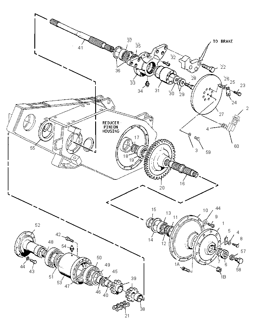 REDUCER GP-FINAL DRIVE 1G3252 CAT