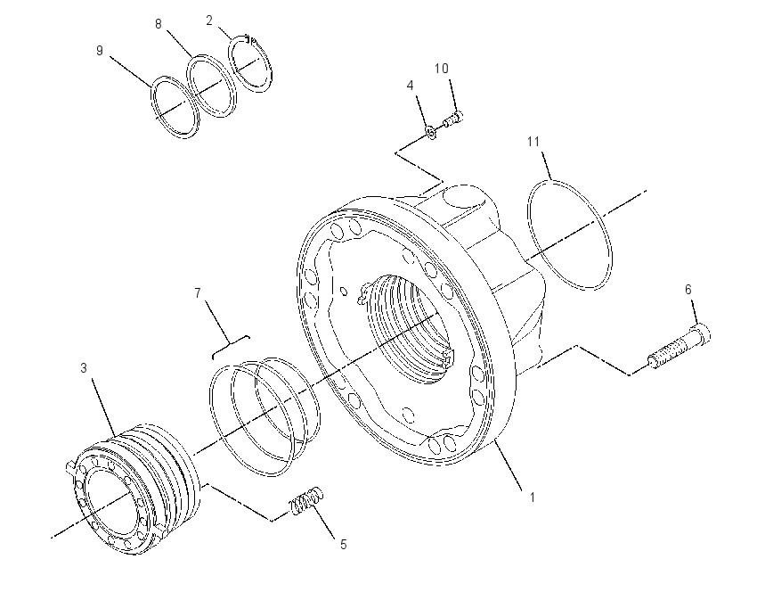 HOUSING GP-MOTOR 1958755 CAT