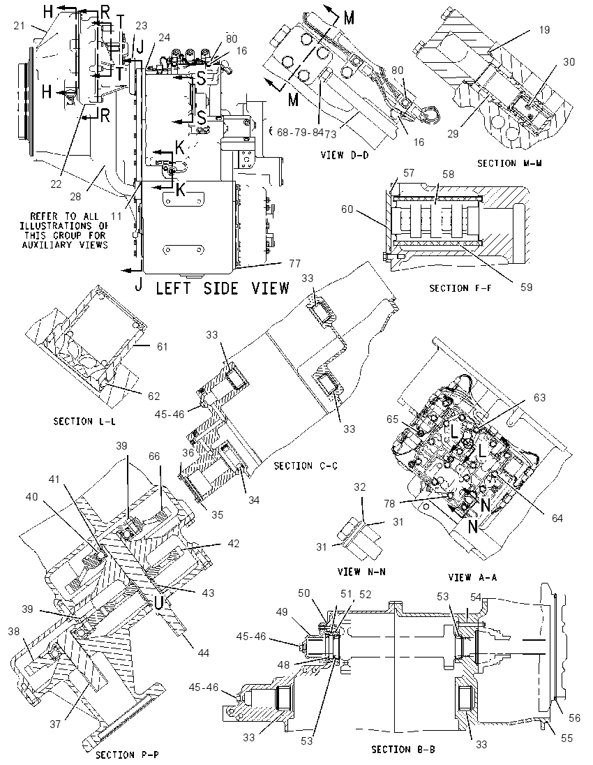 CASE & PARTS GP-TRANSMISSION 1475660 CAT