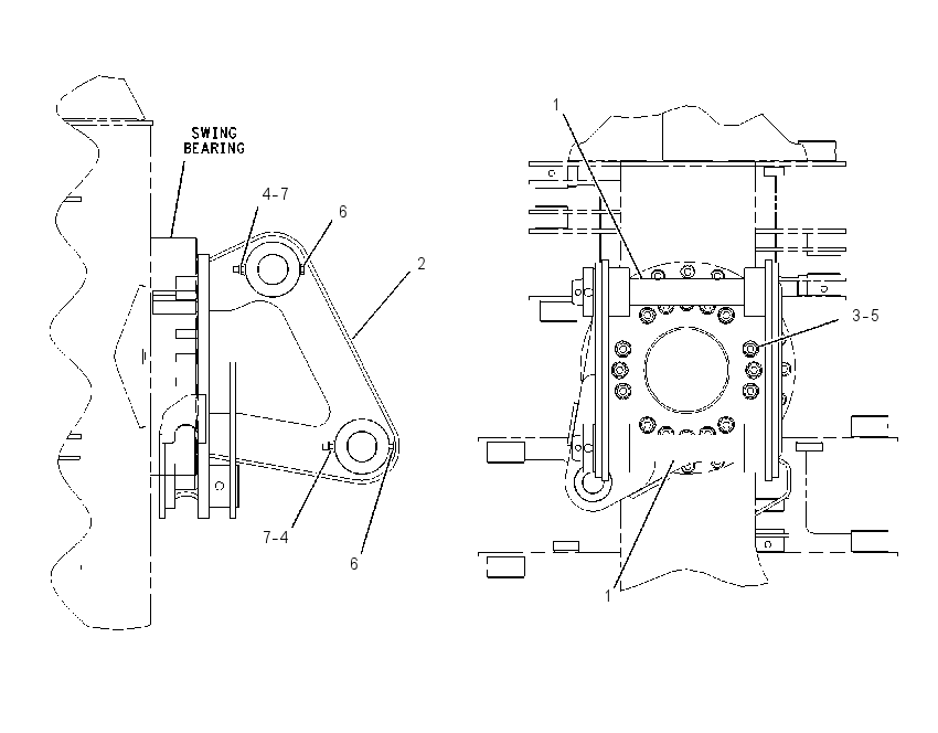 MOUNTING GP-FELLING HEAD 1831353 CAT