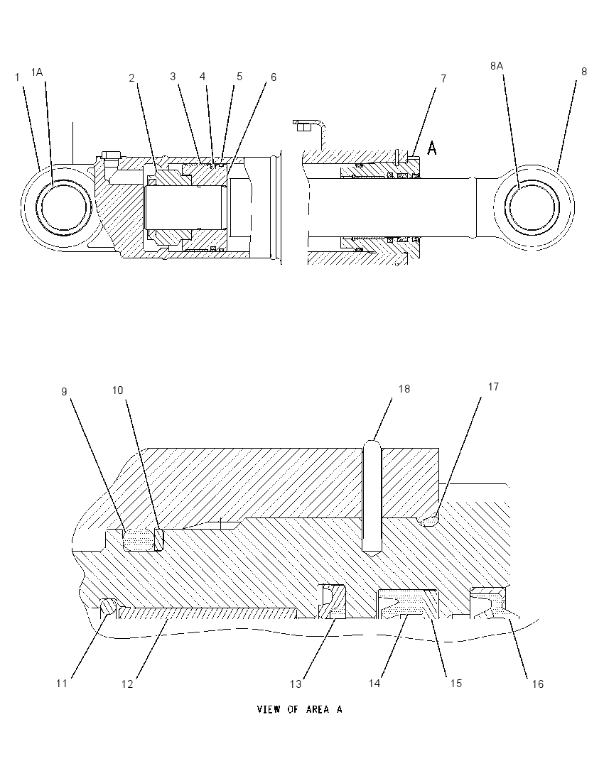 CYLINDER GP-BLADE 1799671 CAT