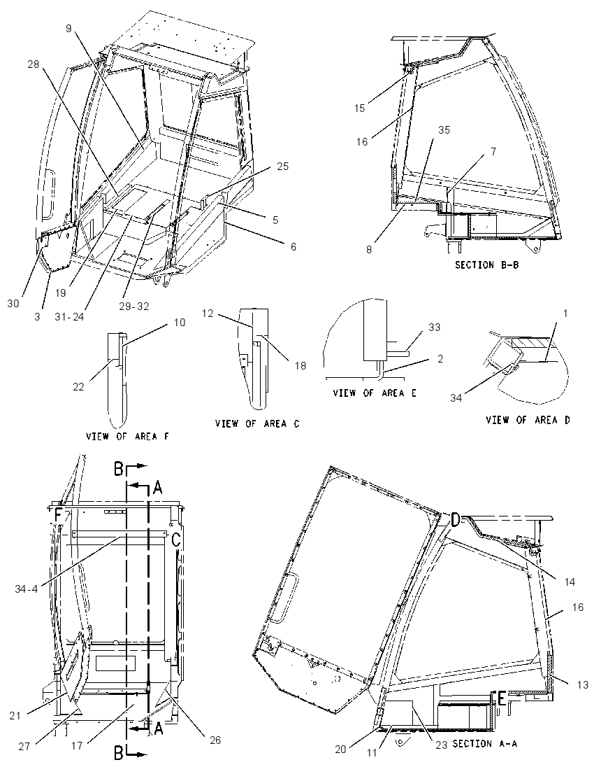 TRIM GP-INTERIOR 1761120 CAT
