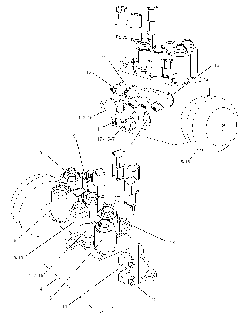 VALVE GP-INTERLOCK MANIFOLD 1859407 CAT