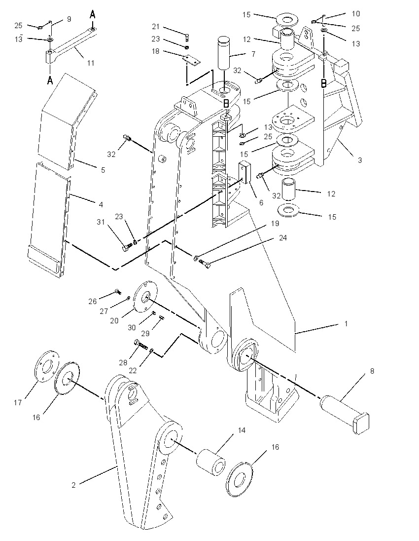 HOUSING GP-SHEAR 1443063 CAT