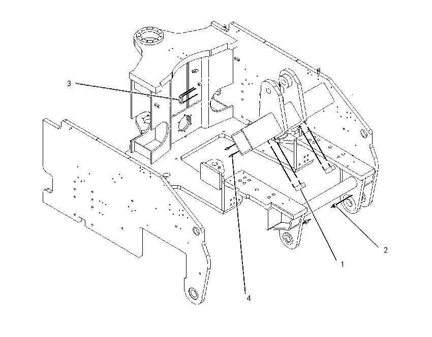 FRAME AS-FRONT 1421760 CAT