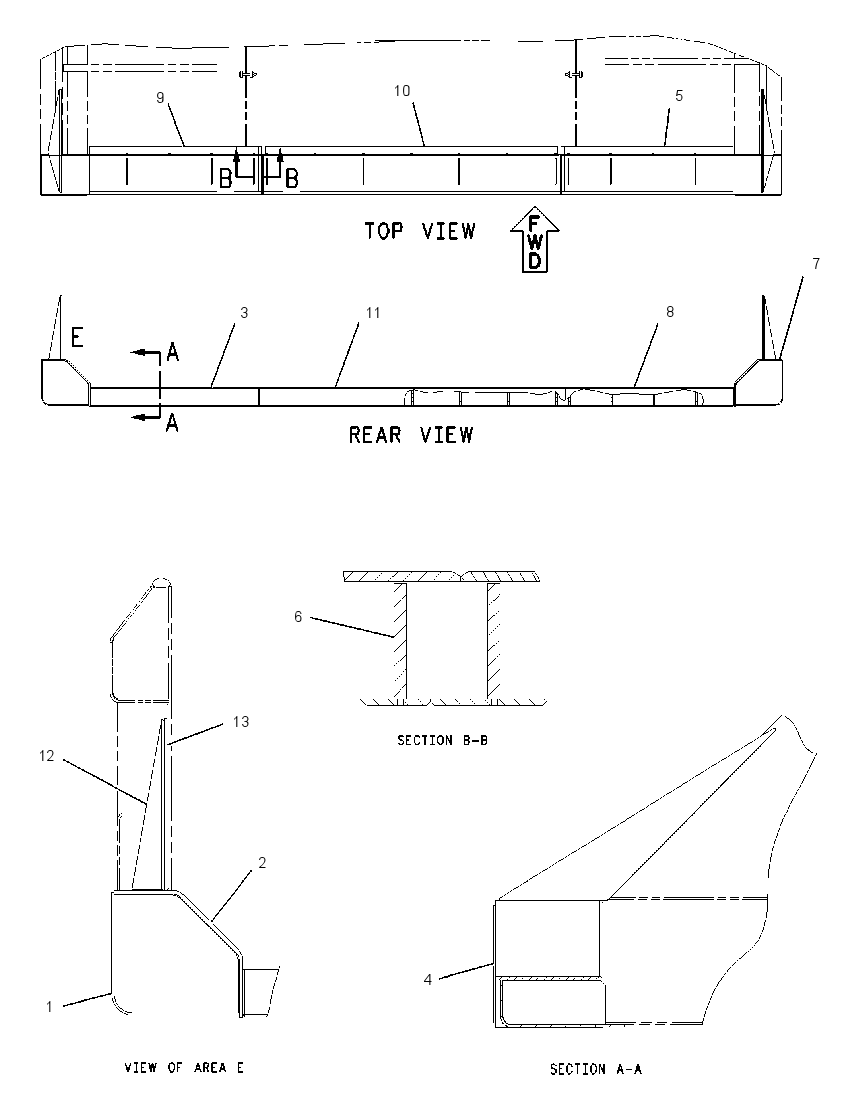 EXTENSION AS-TAIL 1964700 CAT