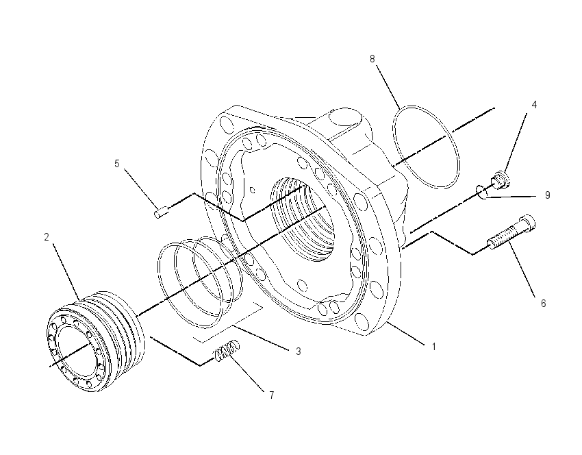 HOUSING GP-MOTOR 1946593 CAT